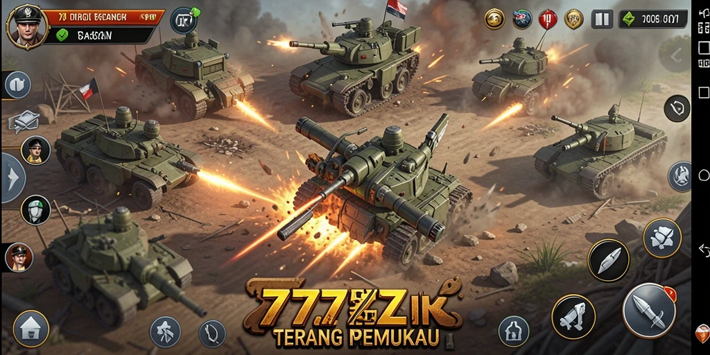 Tampilan menarik dari gameplay 777ZX yang penuh strategi.