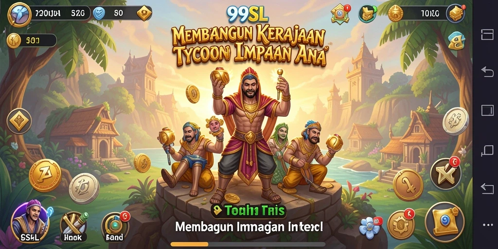 Tampilan gameplay 99SL yang mendebarkan di dunia Tycoon.