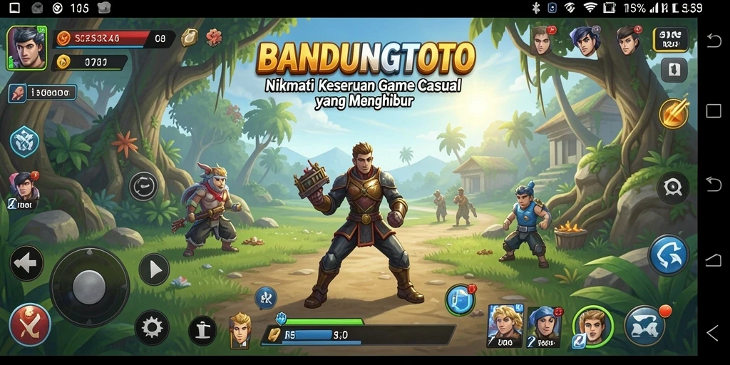 Tampilan gameplay BANDUNGTOTO yang menarik dan seru.