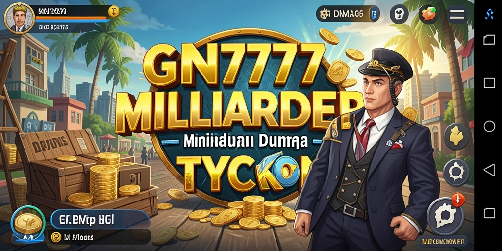Gameplay Tycoon yang mendebarkan dengan berbagai strategi dan bisnis.