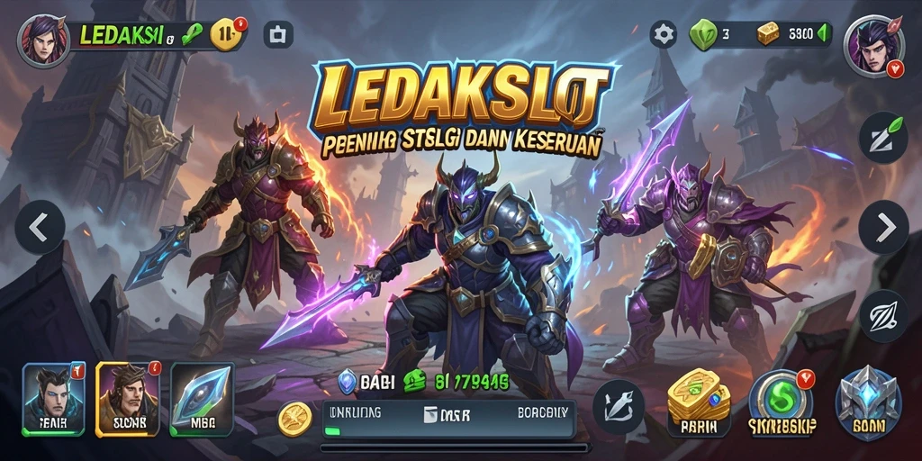 Tampilan menarik gameplay LEDAKSLOT yang menantang strategi.