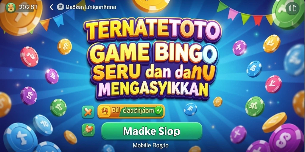 Tangkapan layar utama TERNATETOTO menampilkan aksi seru dalam permainan Bingo.